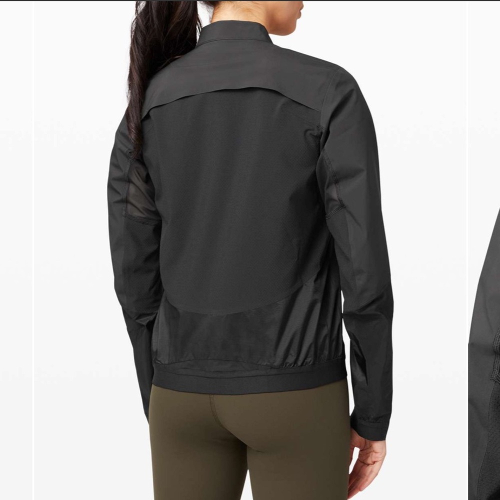 Lululemon Run On Jacket Black size 6 - Picture 4 of 9